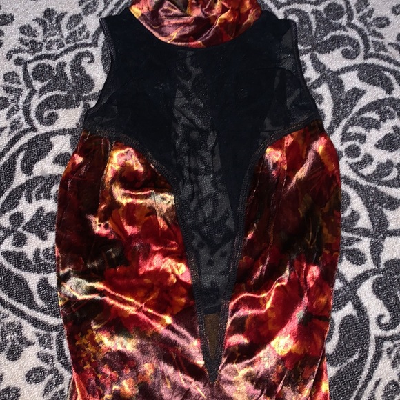 Vintage Velour Victoria’s Secret One-Piece - Picture 5 of 7